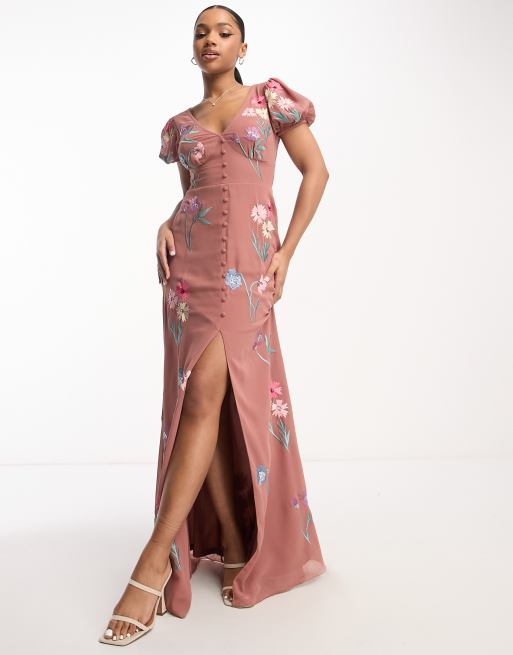 Vestido caramelo online