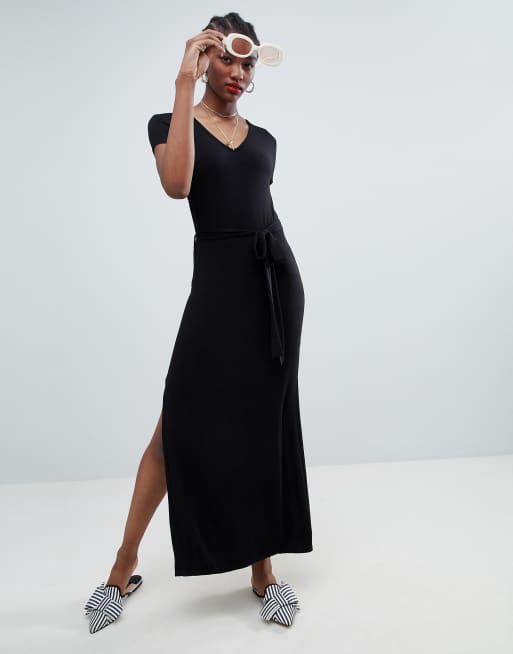 Vestido largo best sale con camiseta