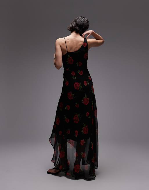 Vestidos Largos Mango Vestido De Flores Vestido Largo Negro