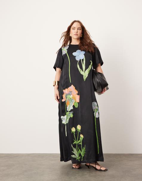 Vestidos Estilo Camiseta De Tallas Grandes Compra en ASOS