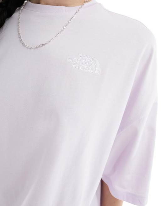 Vestido lila estilo camiseta con logo Simple Dome de The North Face, 2 de 4