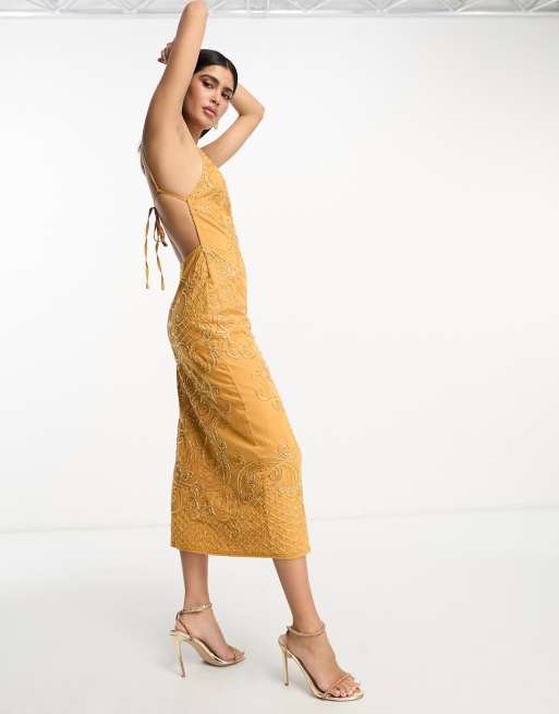 Zapatillas para vestido mostaza store