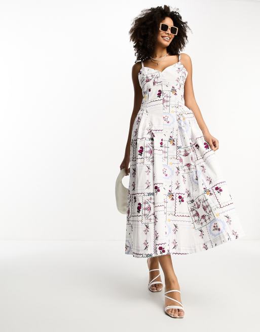 Vestido tipo cheap midi