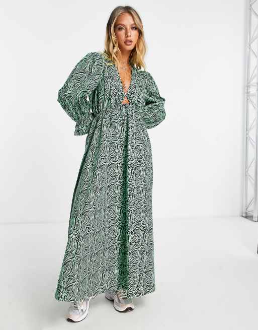 Vestido best sale midi algodon