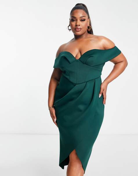 Vestidos de fiesta y vestidos de lentejuelas de grande | ASOS Curve