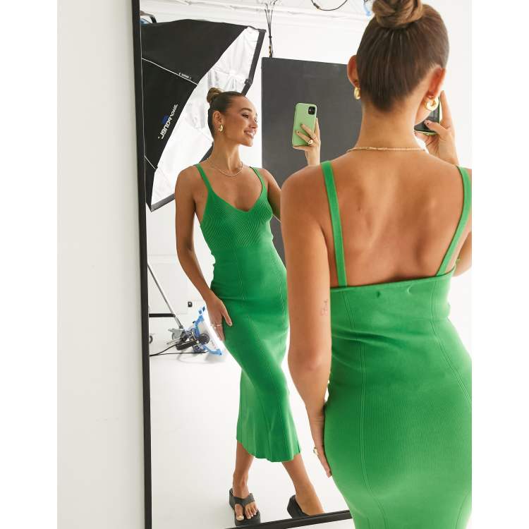 Vestido best sale verde canale