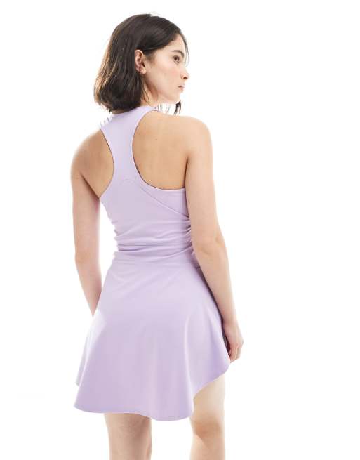 Vestido morado ciruela empolvado Climacool Tennis de adidas Running , 3 de 4