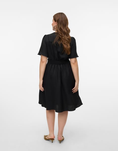 Vestido negro de Vero Moda Curve - view 1