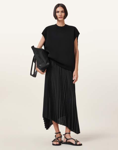 Vestido negro Leia Harley de AllSaints - view 1