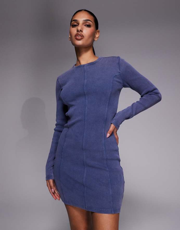 Hugo Blue Vestido Nopal de
