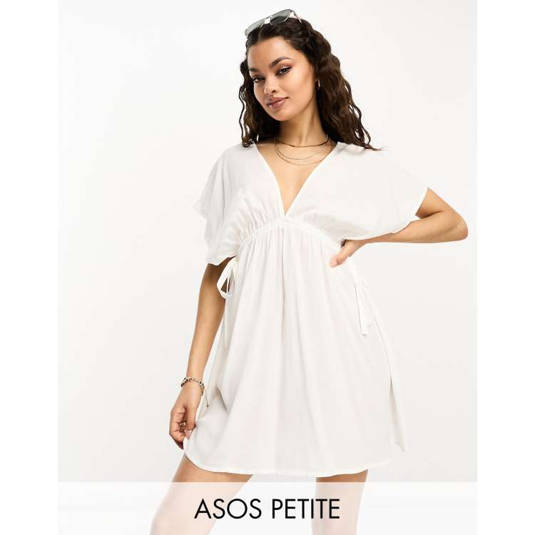 Vestidos blancos playeros cortos on sale