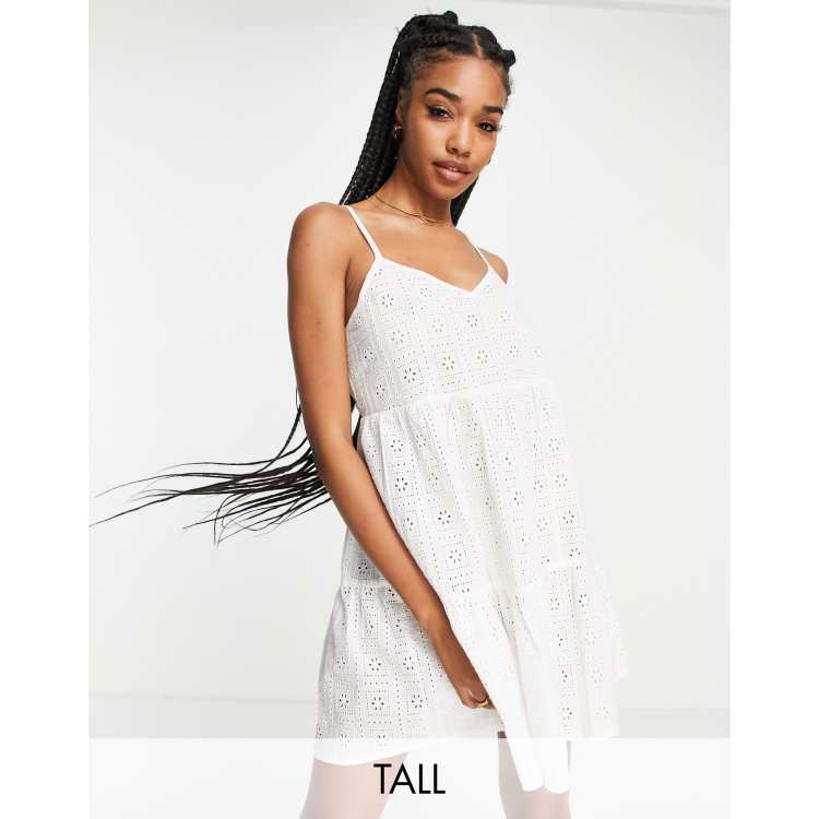 Vestido blanco sales playero corto