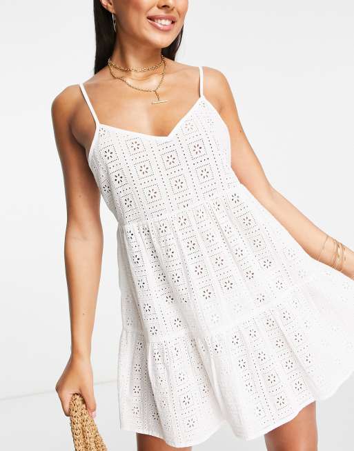 Vestidos playeros blancos shop