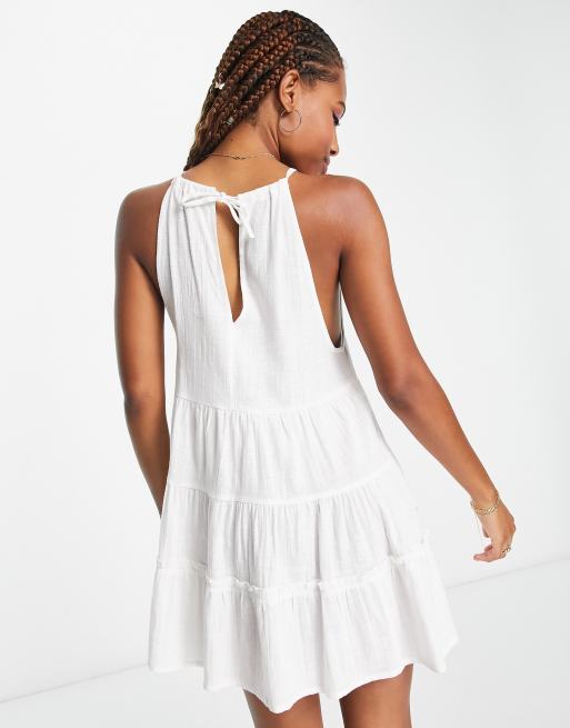 Vestidos blancos playeros cortos hot sale