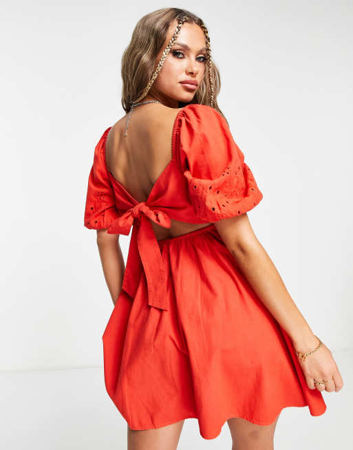 Vestido rojo playero new arrivals