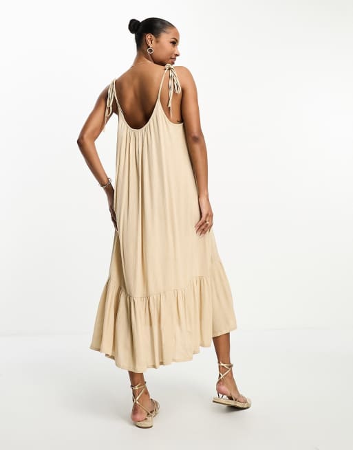 Vestidos playeros largos discount blancos