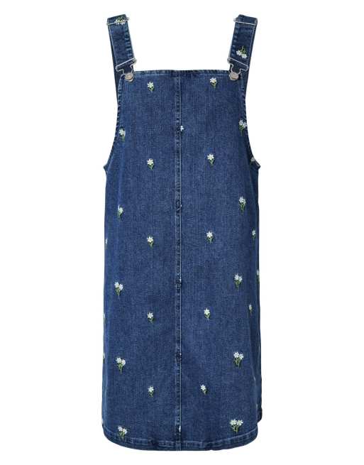 Vestido vaquero azul medio Spencer de Pieces, 5 de 6