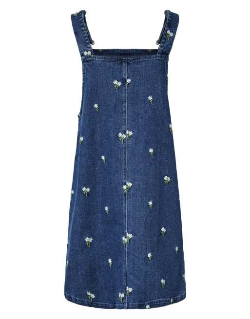 Vestido vaquero azul medio Spencer de Pieces, 6 de 6