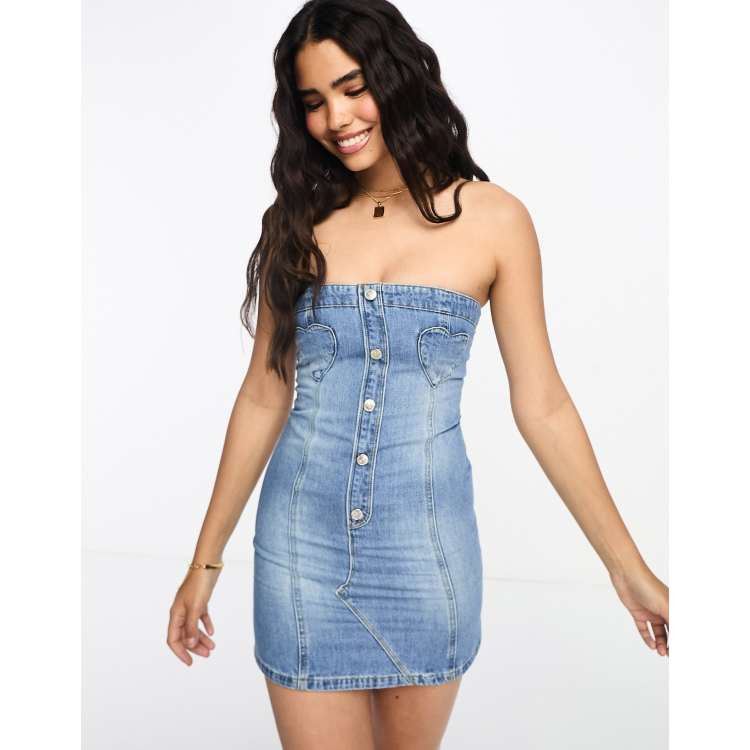 Vestidos de 15 años vaqueros cortos deals