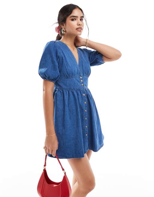 Vestido vaquero corto azul Starlight de Nobody's Child, 2 de 4