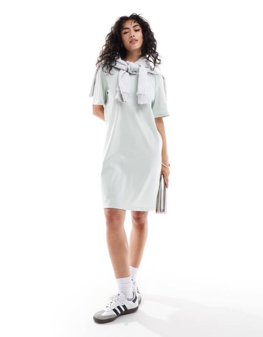 Vestido Verde Vestido Playera Adidas Vestido Camiseta Feminina