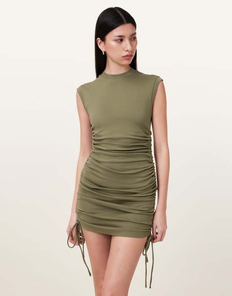 Vestido verde sirena Sonny de AllSaints - view 1
