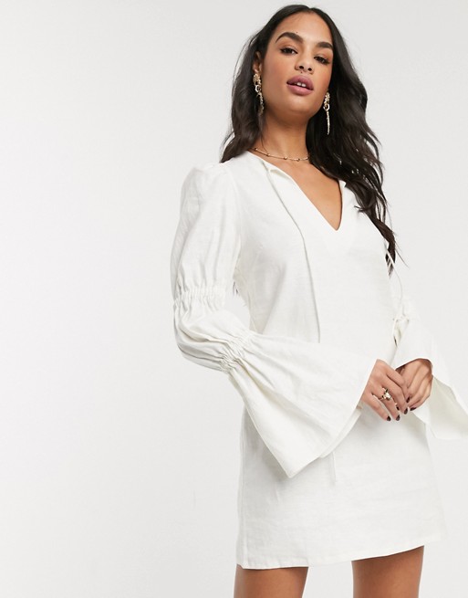 Vestire out of sight shift dress in ivory