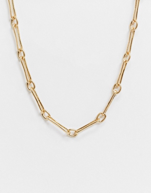 Vibe and Carter barbed neckchain in gold