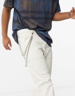 asos jean chain