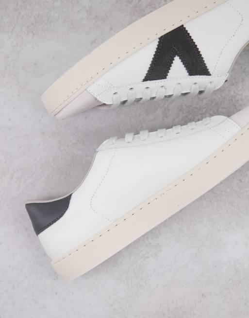 Victoria Berlin Leder Sneaker In Weiss Und Schwarz Asos