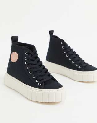 victoria flatform plimsolls