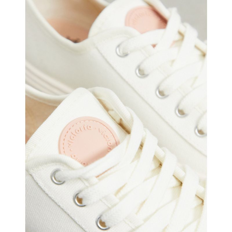 Donna Goy7I Victoria - Sneakers flatform cupsole bianco sporco
