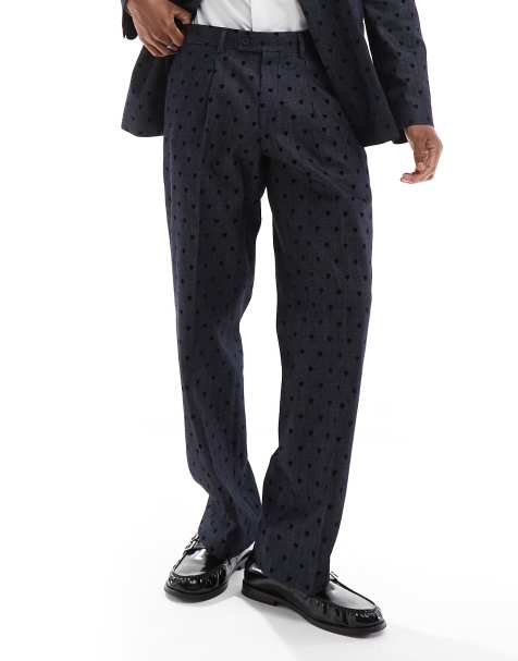 Viggo eriksen suit trousers in denim heart co-ord - view 1
