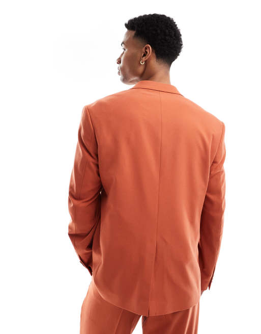 Viggo - Lavoir - Colbert in gebrand oranje, deel van co-ord set, 2 van 5