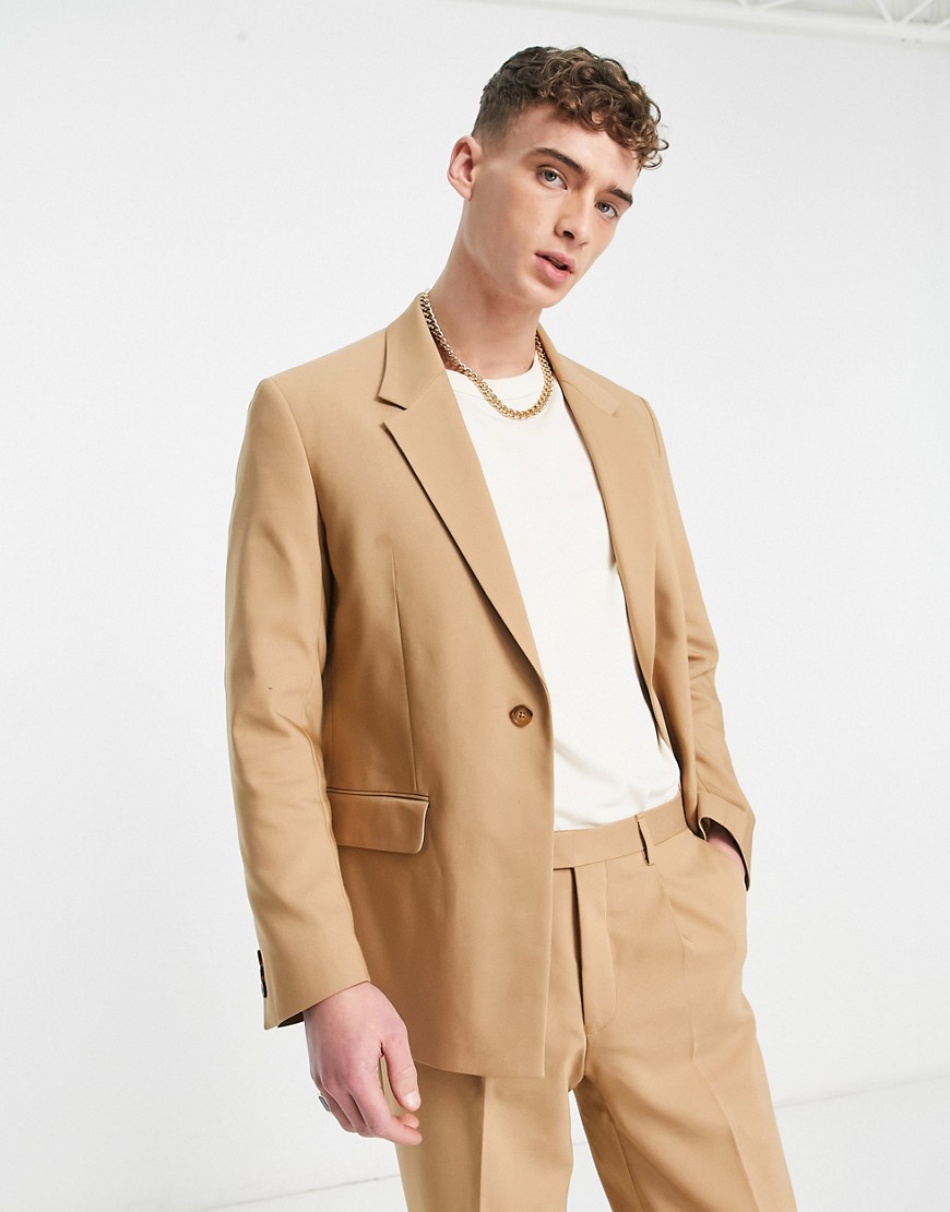 Viggo Pierre Suit Jacket In Brown