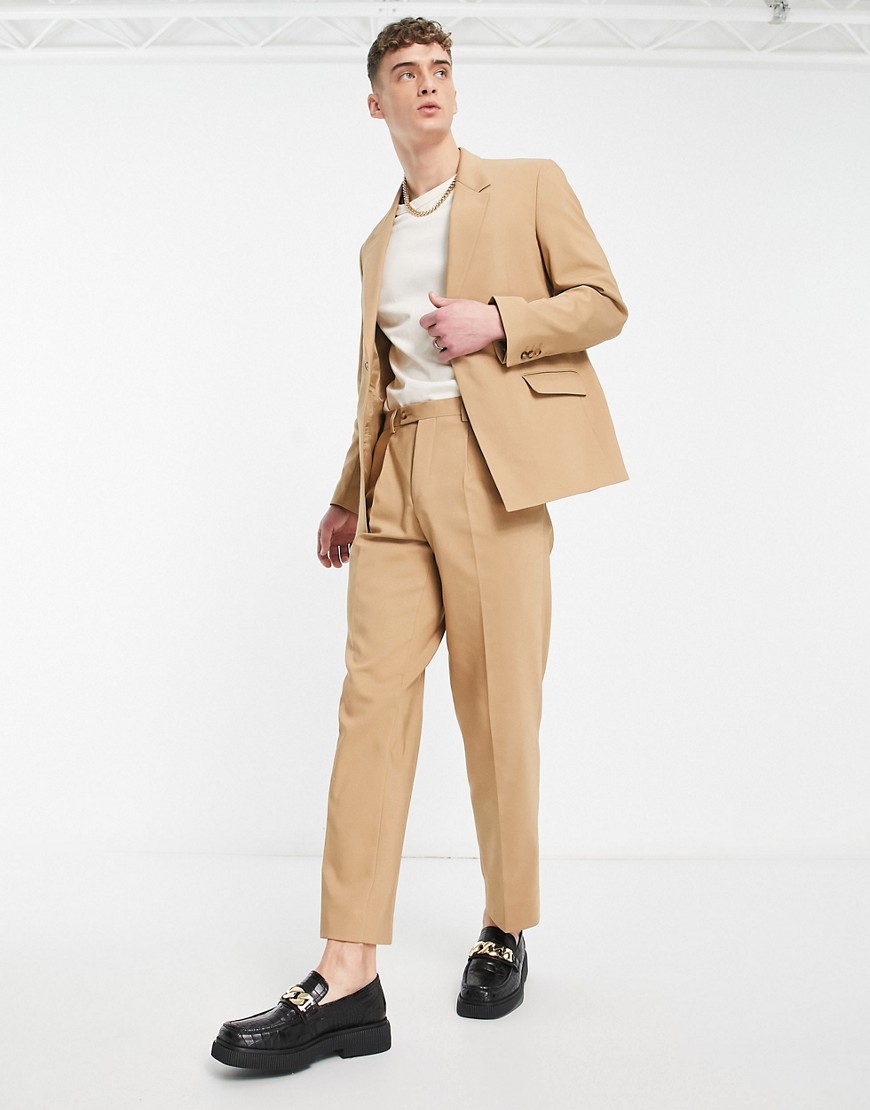 Viggo pierre suit trousers in brown