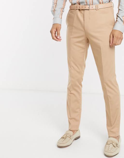 Viggo - Kostuum van gerecycled polyester in bruin , 3 van 3