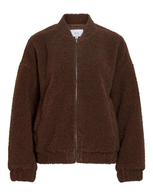 Vila Ada bomberka teddy zapinana na zamek, brązowa, 6 z 7