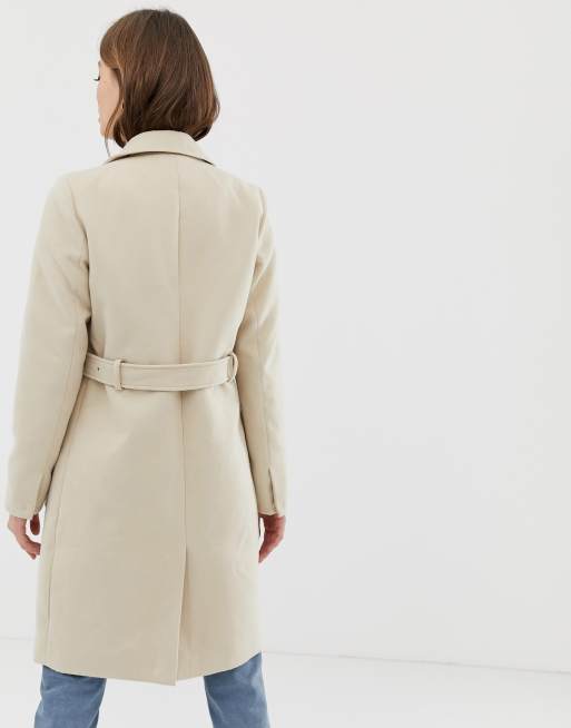 Vila belted 2025 tailored coat