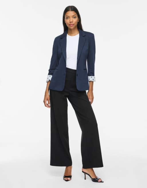 VILA - Blazer blu navy, 3 di 7