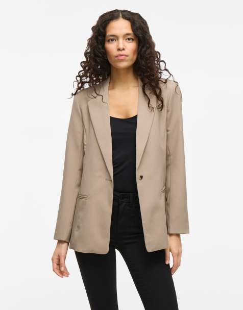 Vila - Blazer color crema - view 1