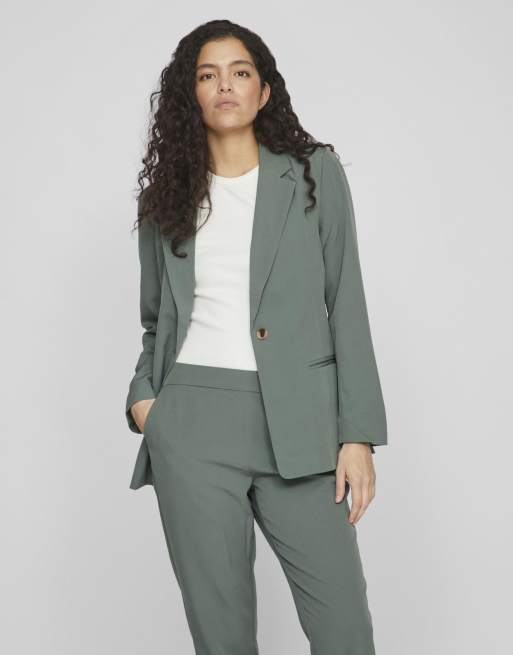 VILA – Blazer in Entengrün