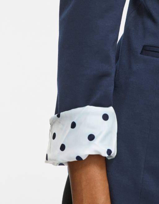 Vila blazer in marineblauw, 5 van 7