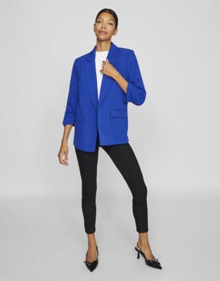 VILA - Blazer in Mazarinblau