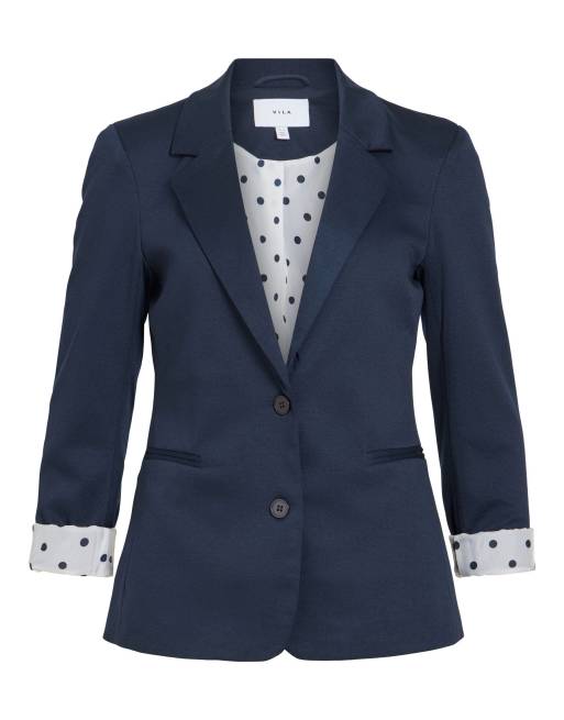 Vila Blazer in navy blazer1, 6 of 7