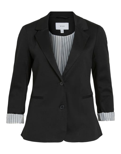 Vila blazer in zwart, 5 van 6