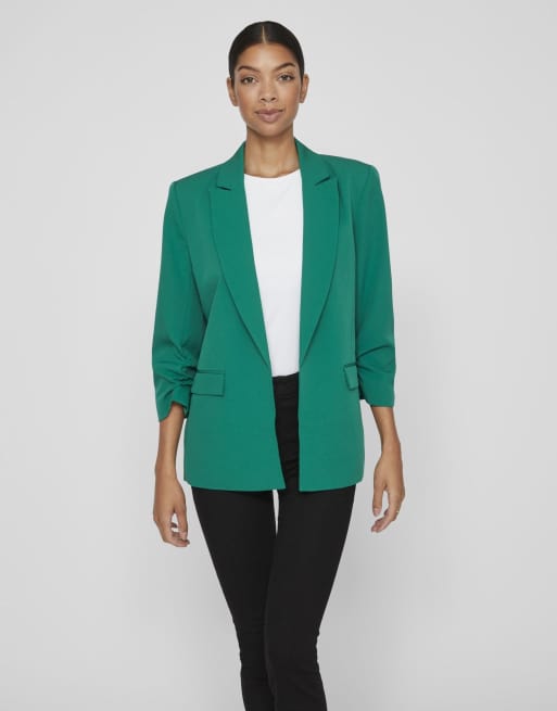 VILA - Blazer - Vert ultramarin