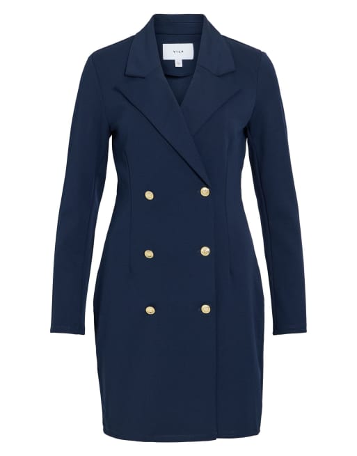 Vila Blazerkleid in Marineblau, 6 von 7