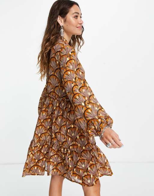 Boho smock clearance dress