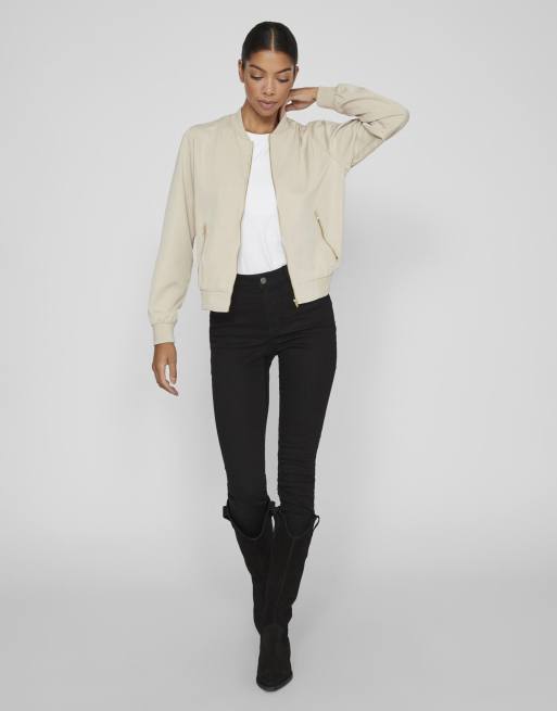 Vila Bomber jacket in cement
